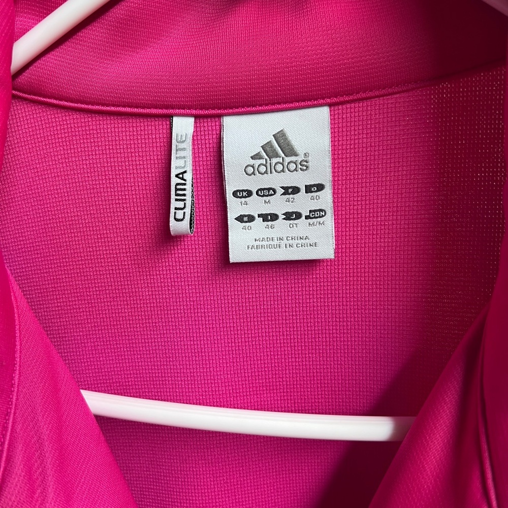 Adidas ClimaLite Pink Jacket - Picture 3 of 4